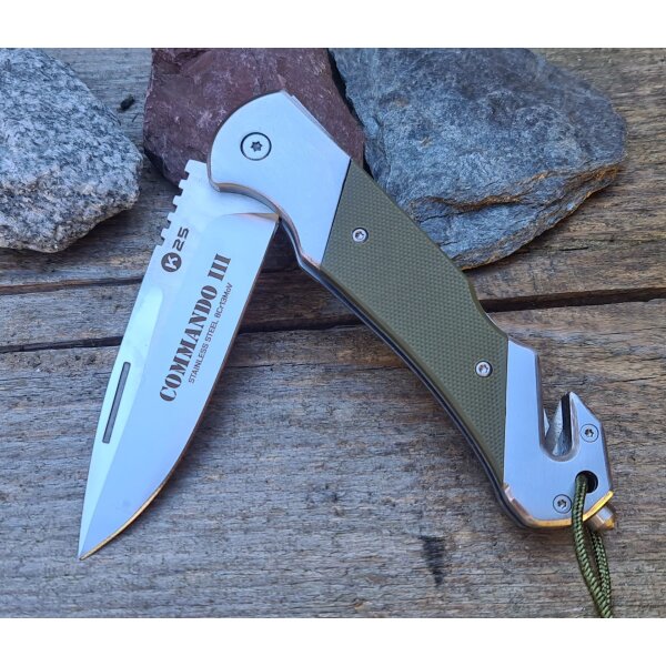 K25 COMMANDO III Backlock