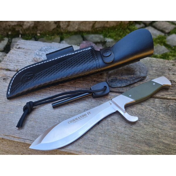 K25 COMMANDO IV Fahrtenmesser mit Feuerstarter