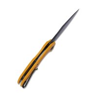 Kubey Knife Messer NOBLE Flipper D2 Stahl G10 Griff YELLOW