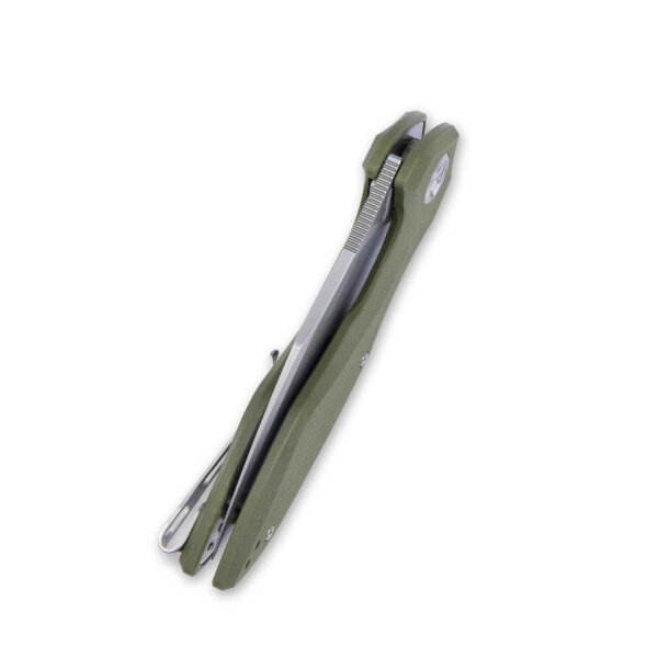 Kubey Knife Messer NOBLE Flipper D2 Stahl G10 Griff GREEN
