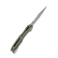 Kubey Knife Messer NOBLE Flipper D2 Stahl G10 Griff GREEN