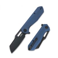 Kubey Knife Messer ATLAS Flipper 14C28N Stahl G10 Griff BLUE