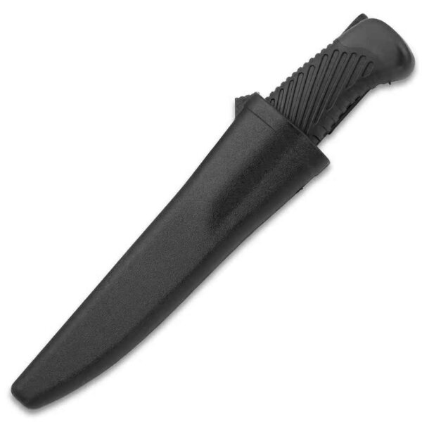 United Cutlery Bushmaster Black Carbon Utility Knife 1065 Stahl Gummigriff