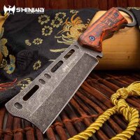 Shinwa Knives BLOODWOOD Cleaver Messer Hackmesser 3Cr13...