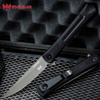 Shinwa Knives BLACK TAITO Messer Flipper 3Cr13 Stahl G10...