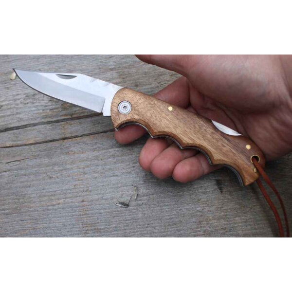 Albainox Messer CEBRA WOOD Lockback
