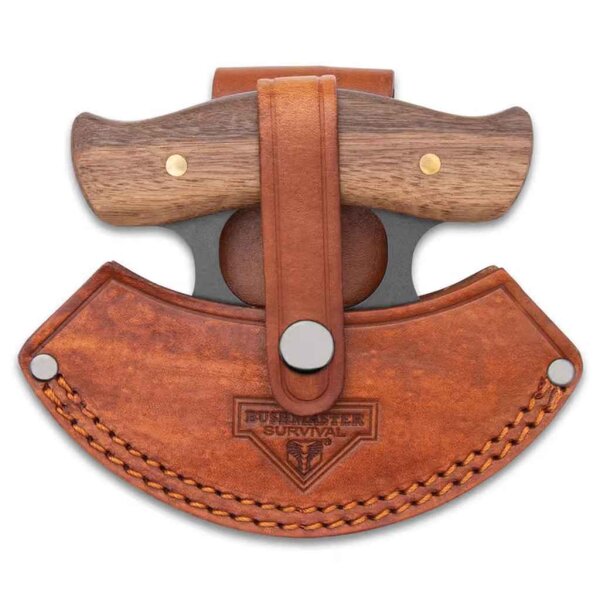 United Cutlery BUSHMASTER BUSHCRAFT ULU Camping Kochmesser 1095 Kohlenstoffstahl