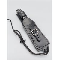 J&V BS-9 1095 Micarta Schwarz inkl. schwarzer...