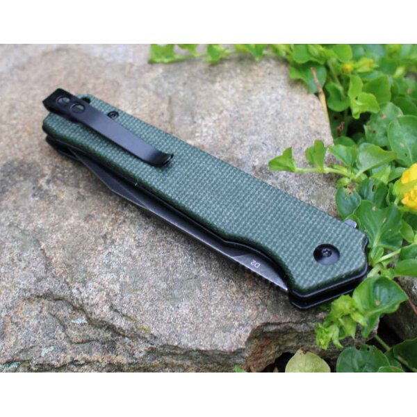QSP Knife QS111-I2 MAMBA V2 Messer Taschenmesser Folder D2 Stahl Micarta