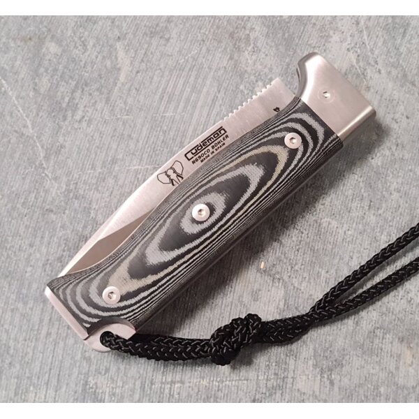 Cudeman 384-MF MT-4 N690Co Stahl Micartagriff Etui