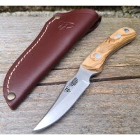 Cudeman Petit MoVa Olivenholz Braun inkl. Lederscheide