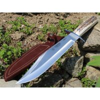 Cudeman Bowie 25 MoVa Horn Braun inkl. Lederscheide