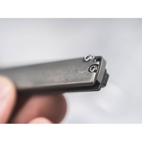 Böker Plus GEMMA DAMAST Framlock Flipper komplett 110 Lagen Damast 01BO358DAM