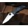 Spyderco Endela Lightweight Thin Blue Line Combination VG-10 FRN  Schwarz 01SP1167