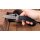 Spyderco Endela Lightweight Thin Blue Line Combination VG-10 FRN  Schwarz 01SP1167