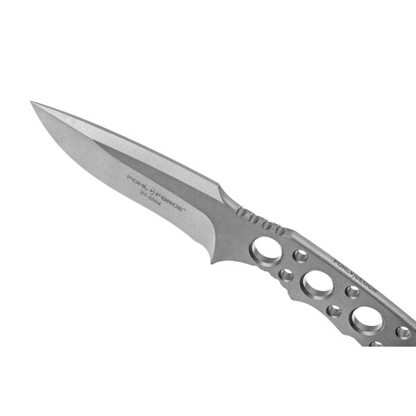 Pohl Force Charlie Three SW D2 Stahl stonewashed Kydexscheide mit Gürteladapter