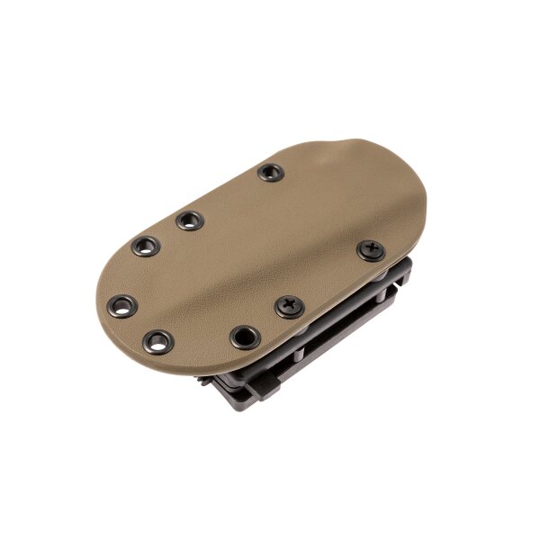Pohl Force Charlie Three SW D2 Stahl stonewashed Kydexscheide mit Gürteladapter