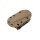 Pohl Force Charlie Three SW D2 Stahl stonewashed Kydexscheide mit Gürteladapter