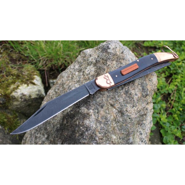 Rough Ryder Messer Black Bone Fishing Knife Angeltool verschiedene Funktionen