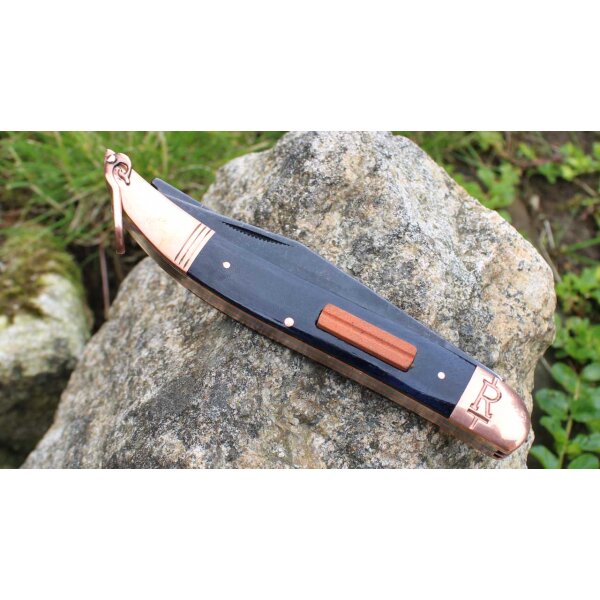 Rough Ryder Messer Black Bone Fishing Knife Angeltool verschiedene Funktionen