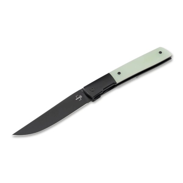 Böker Plus URBAN TRAPPER PREMIUM G10 JADE Flipper M390 Stahl G10 / Titan 01BO614