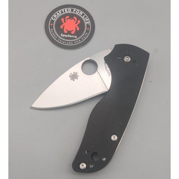 Spyderco Lil Native Slipit Black S30V G10 Schwarz Taschenmesser 01SP1148