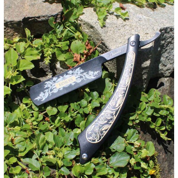 Albainox RAINBLACK Rasiermesser - kein Profirasierer - Razor Knife