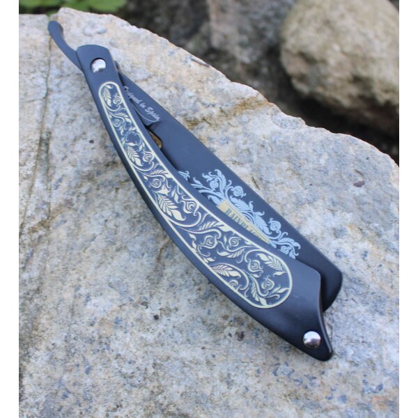 Albainox RAINBLACK Rasiermesser - kein Profirasierer - Razor Knife