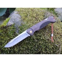 Albainox Zweihandmesser OPTICAL mit Lederriemen und 420...