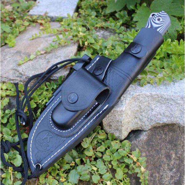 K25 Outdoormesser JACOB mit Multi-Scheide und Feuerstarter