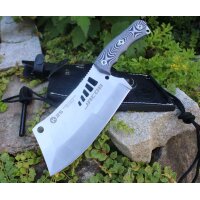 K25 Outdoormesser JACOB CLEAVER mit Multi Scheide und...