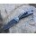 Albainox FISHBONE Mini Messer als Schlüsselanhänger Blue