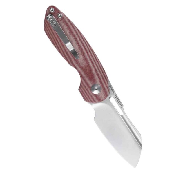 KIZER Messer OCTOBER MICARTA Red Flipper CPM 20CV Stahl Micarta