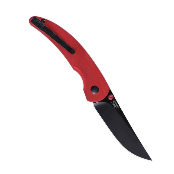 Kizer Messer CHILI PEPPER by Swaggs Button Lock mit 154CM Klinge