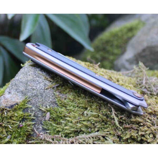 Buck Messer HILINE D2 Stahl Cleaver Taschenmesser