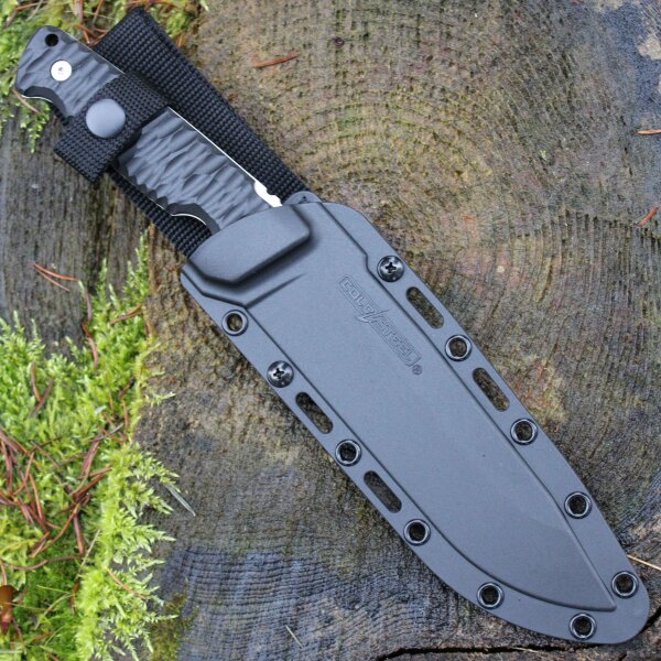 Cold Steel RAZOR TEK 6.5" Outdoormesser 4116 Stahl mit Secure-Ex Scheide 16,5 cm