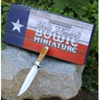 Rough Ryder OLD TEXAS MINI BOWIE mit Knochengriff...