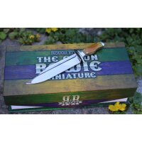 Rough Ryder MINI CAJUN BOWIE  mit Knochengriff -Winzig,...