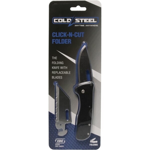 Cold Steel CLICK-N-CUT FOLDER mit 2 Klingen Lockback Arretierung