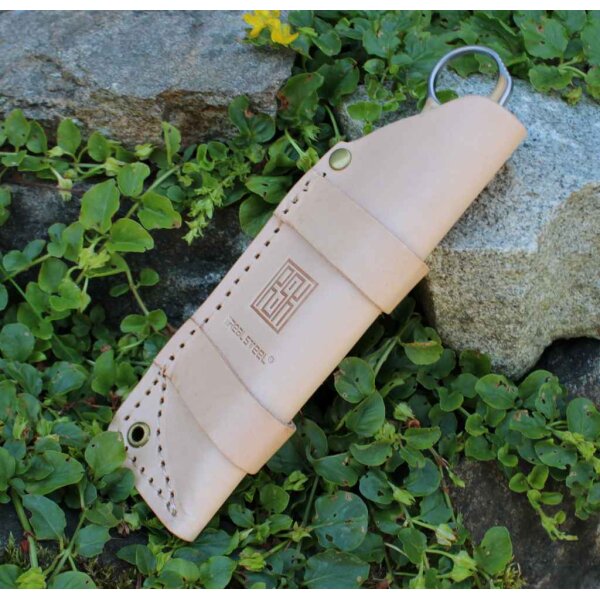 Real Steel FURRIER SKINNER Outdoormesser mit Olivenholz