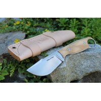 Real Steel FURRIER SKINNER Outdoormesser mit Olivenholz