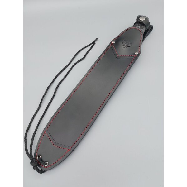 Cudeman SVK2 MoVa Micarta Schwarz inkl. Lederscheide