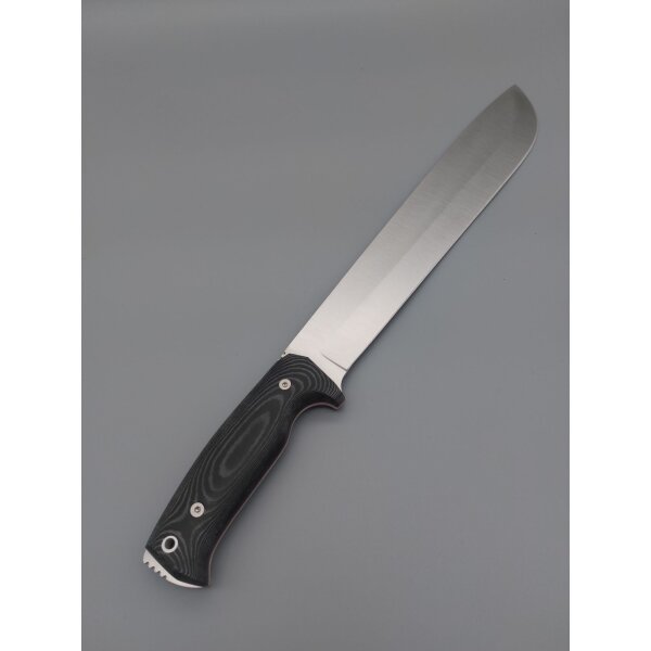 Cudeman SVK2 MoVa Micarta Schwarz inkl. Lederscheide