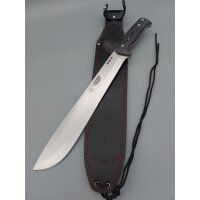 Cudeman SVK2 MoVa Micarta Schwarz inkl. Lederscheide