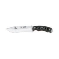 Cudeman SK2 N695 Micarta Schwarz inkl. Paracord Lederscheide