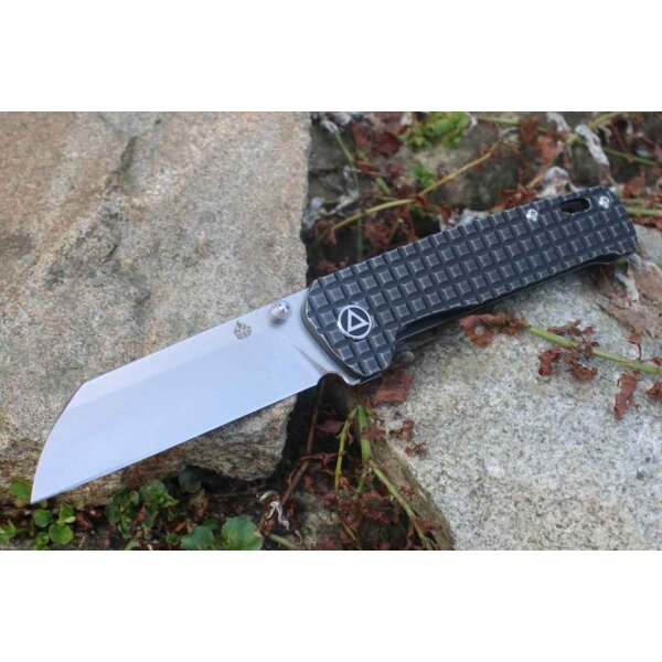 QSP Knife PENGUIN QS130-NFRG Messer 154 CM Stahl Titangriff Framelock