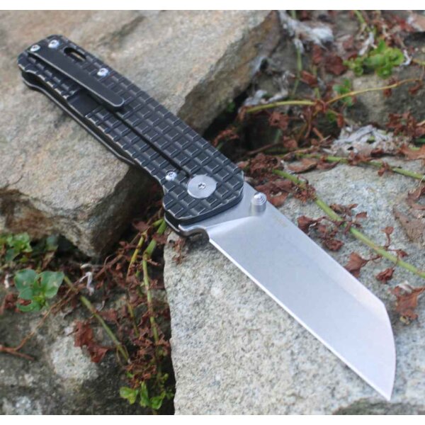QSP Knife PENGUIN QS130-NFRG Messer 154 CM Stahl Titangriff Framelock