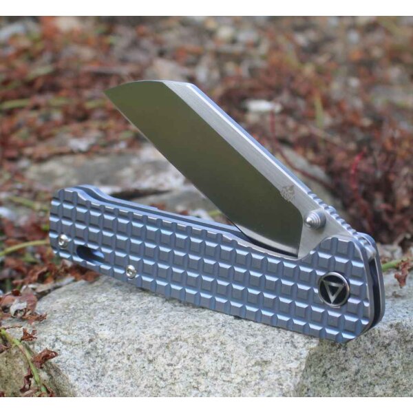 QSP Knife PENGUIN QS130-RFRG1 Messer 154 CM Stahl Titangriff Framelock