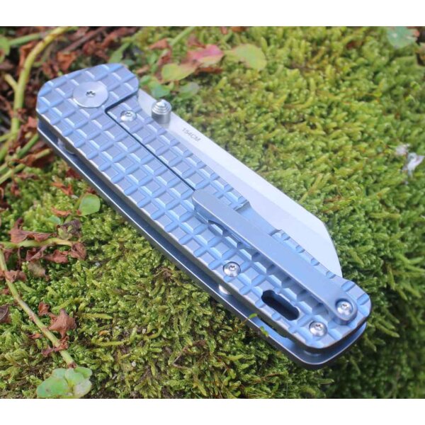 QSP Knife PENGUIN QS130-RFRG1 Messer 154 CM Stahl Titangriff Framelock