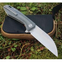 QSP Knife PELICAN QS118-D1 Messer S35VN Stahl Leinen...